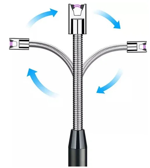 Isqueiro eletrônico recarregável USB para fogão