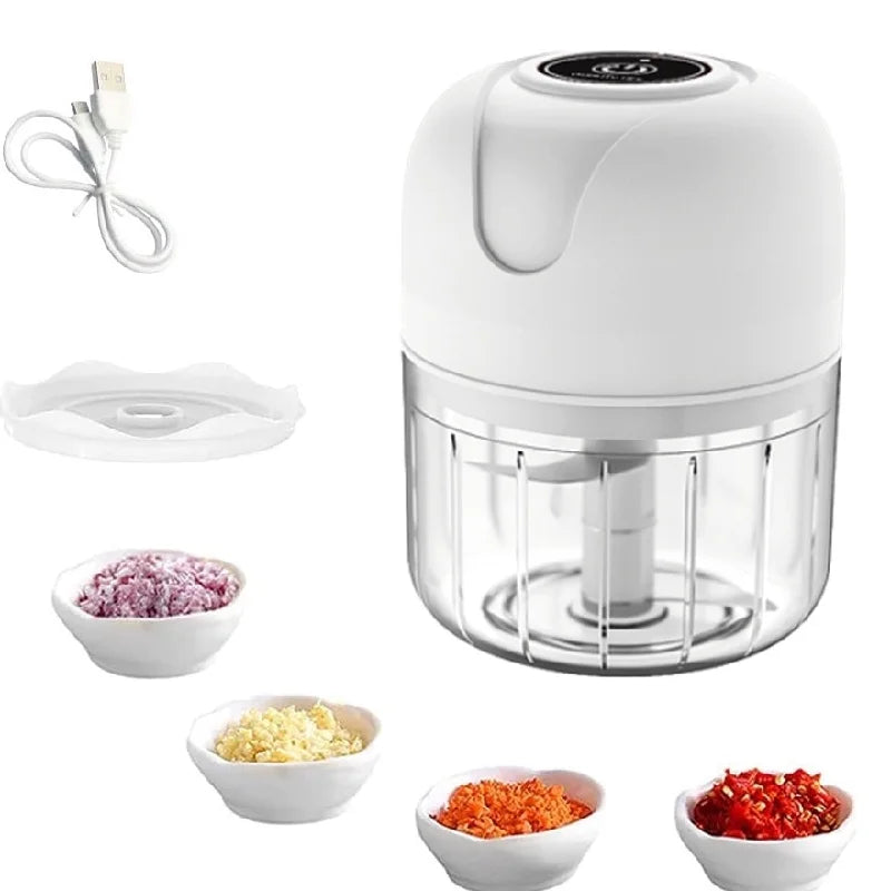 Mini processador elétricos de alimentos
