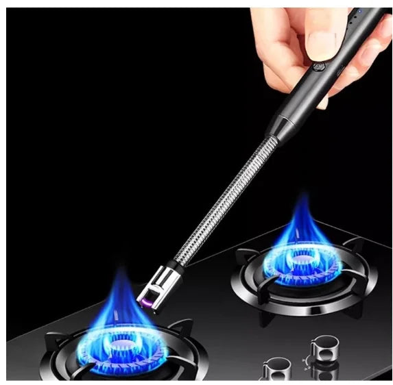 Isqueiro eletrônico recarregável USB para fogão