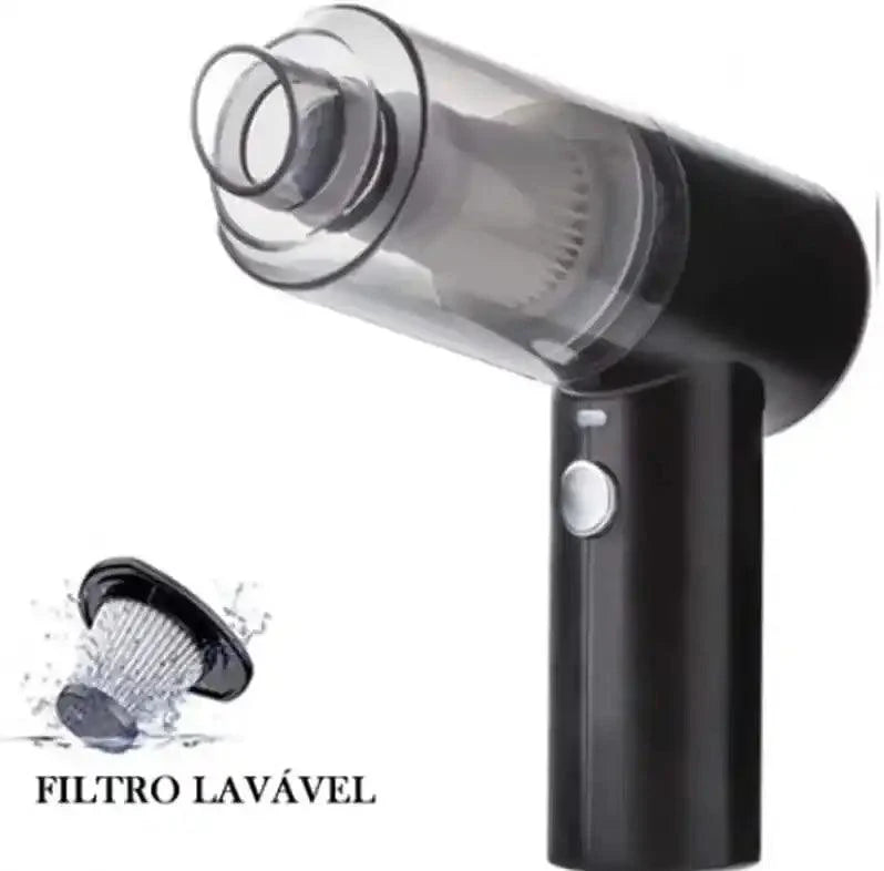 Aspirador de Pó Portátil - Sucção e Sopro - PowerVac Pro