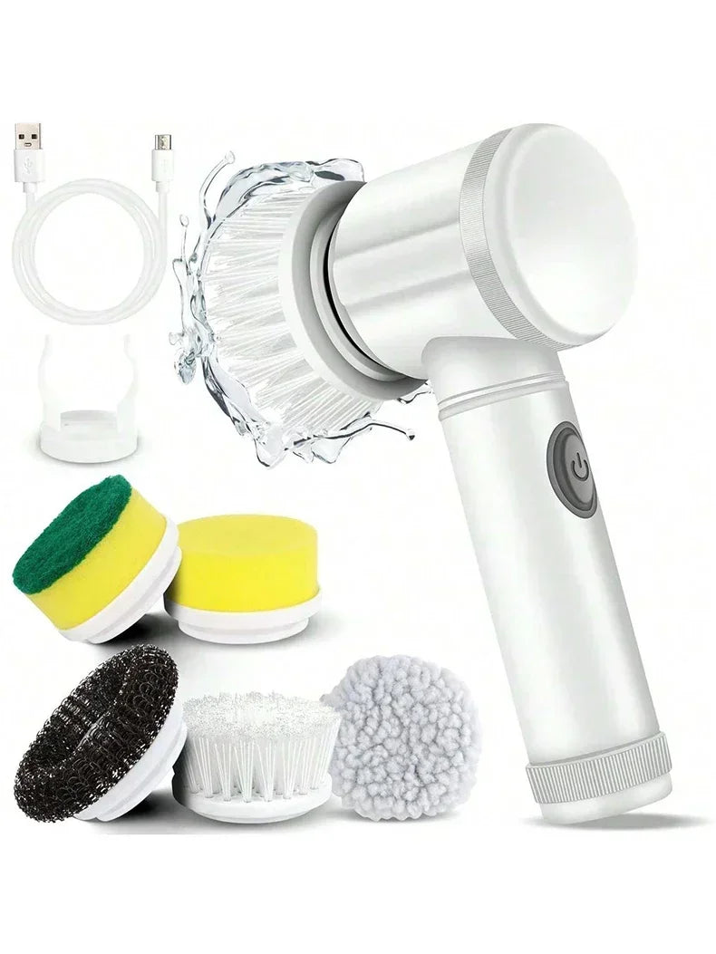 Poderosa escova de limpeza elétrica rotativa Xiaomi 5 em 1