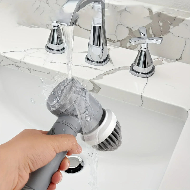 Poderosa escova de limpeza elétrica rotativa Xiaomi 5 em 1