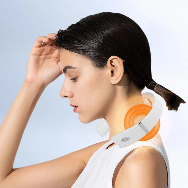 Massageador elétrico de pescoço com carregamento USB